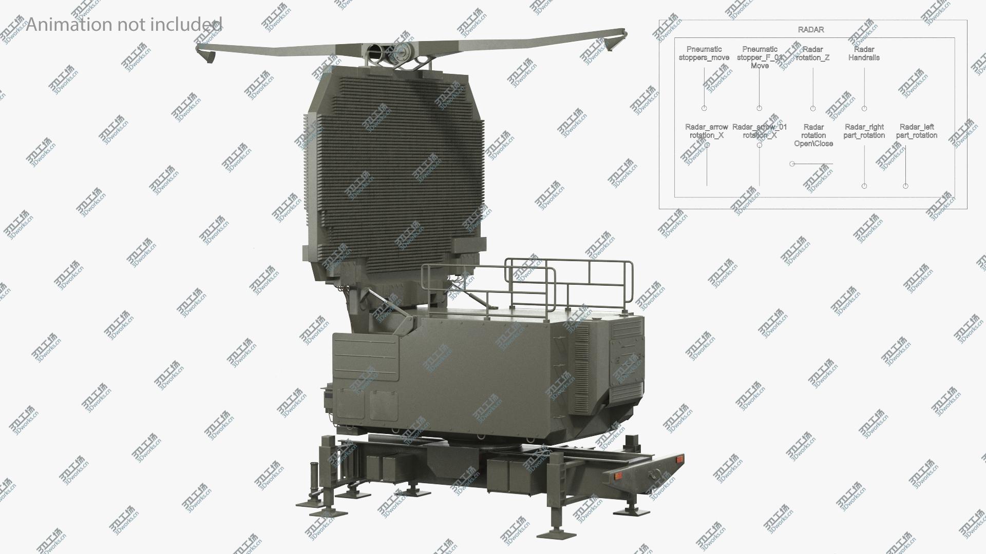 images/goods_img/2021040232/Long Range Surveillance Radar TOMBSTONE 64N6 Rigged 3D/3.jpg